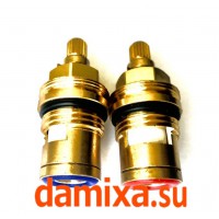 Комплект: кран-букса горячей и холодной воды Damixa арт. SPD16100101